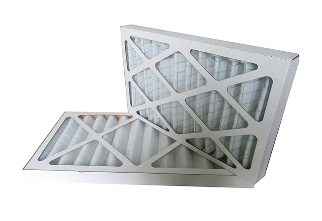 hard-paper frame air filter